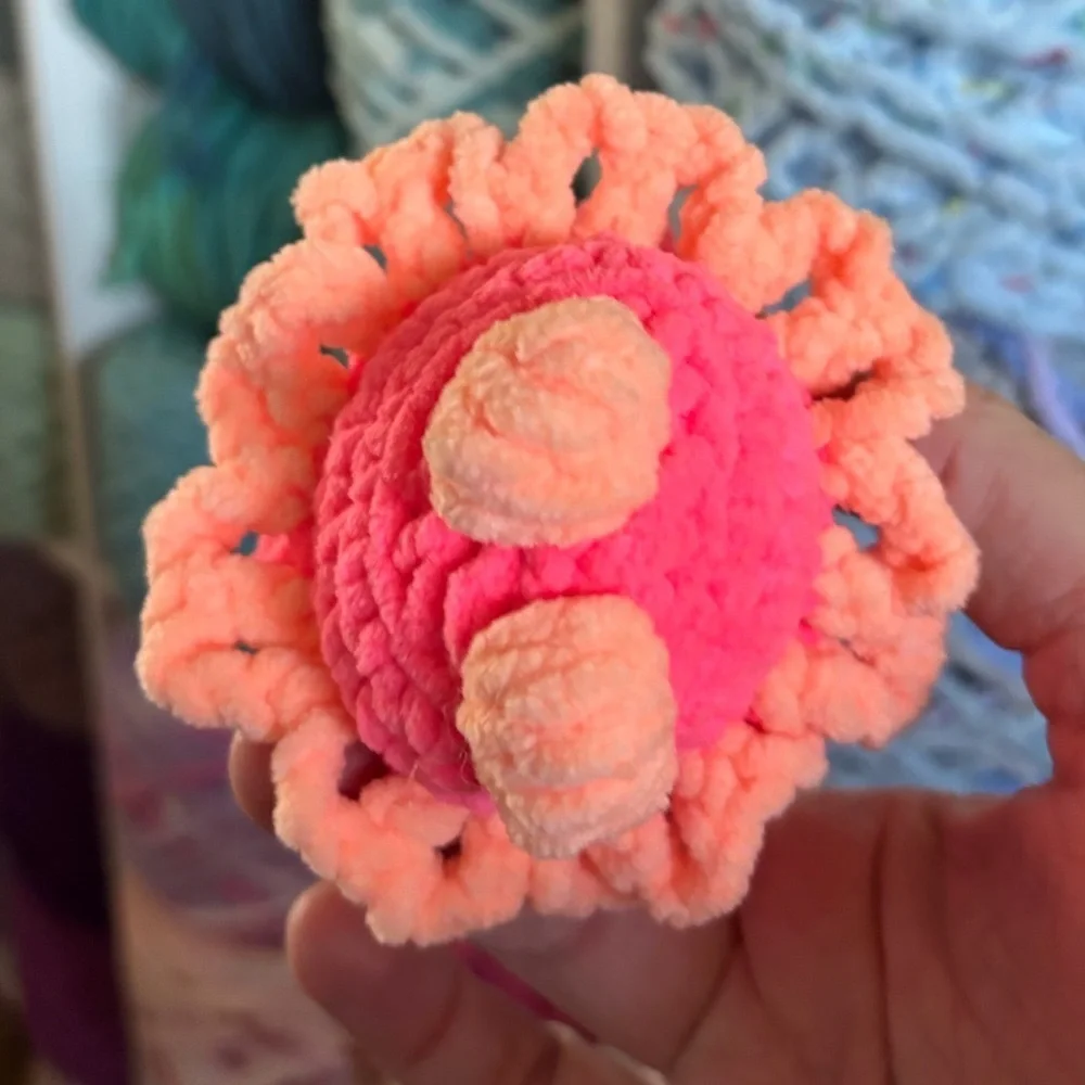 handmade Crochet pocket monster toy